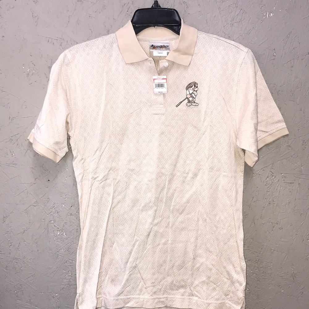 New Deadstock Walt Disney World Grumpy Golf Polo